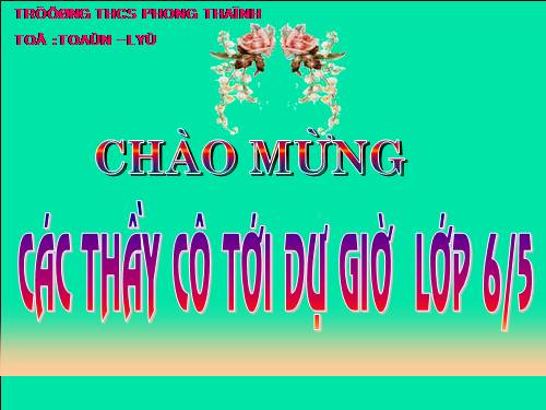 Chương II. §6. Tính chất của phép cộng các số nguyên