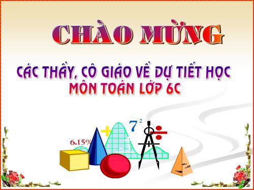 Chương I. §17. Ước chung lớn nhất