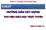 Hướng dẫn tạo Website violet cá nhân