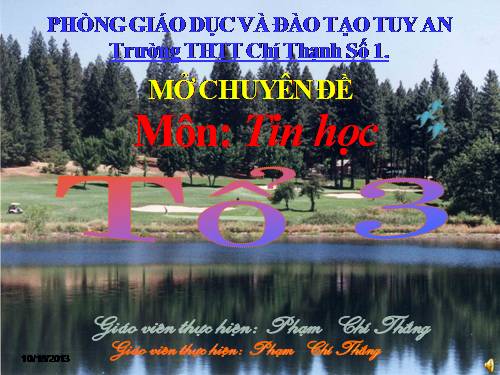 Tin lớp 3 -tuần 31 -tiết 61