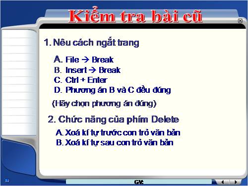 Bài 19 Tạo và làm việc với bảng