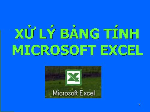 Tự học MS-Excel