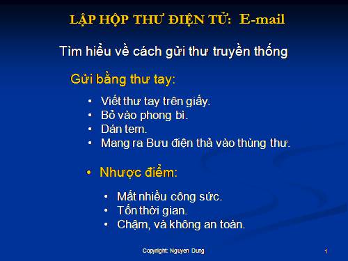 Lập E-mail trong google