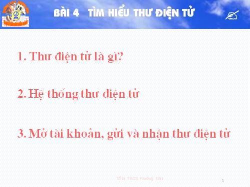 Bài 4: Tìm hiểu thư điện tử