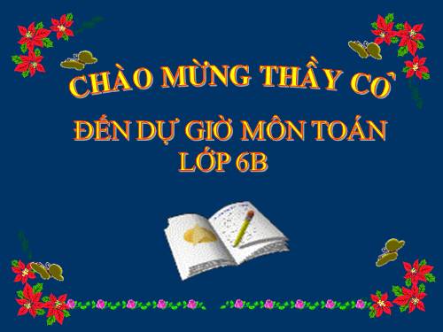 Chương I. §17. Ước chung lớn nhất