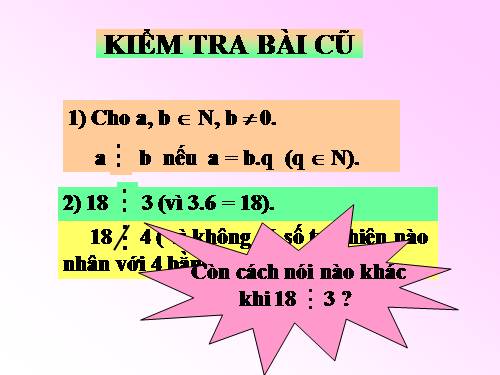 Chương I. §13. Ước và bội