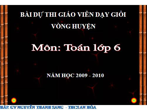 Chương II. §3. Thứ tự trong tập hợp các số nguyên