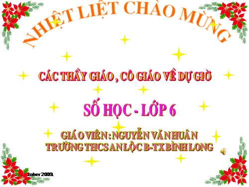 Chương I. §13. Ước và bội