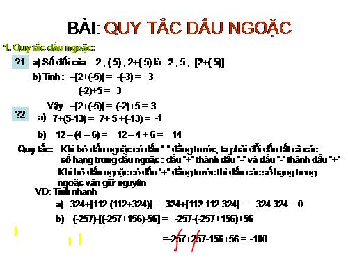 Chương II. §8. Quy tắc dấu ngoặc