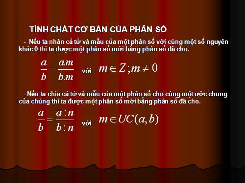 Chương III. §2. Phân số bằng nhau