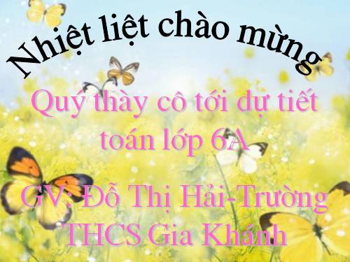 Ôn tập Chương I. Ôn tập và bổ túc về số tự nhiên