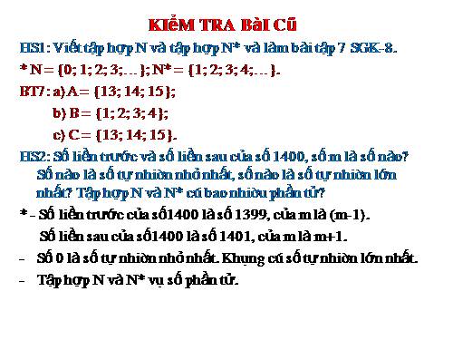 Chương I. §3. Ghi số tự nhiên