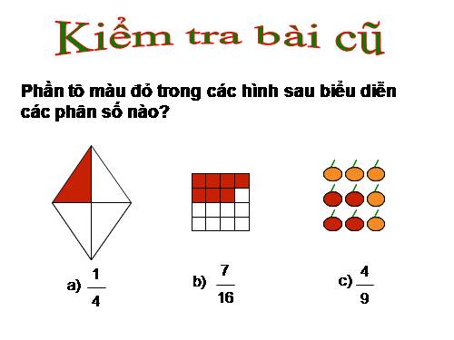 Chương III. §2. Phân số bằng nhau