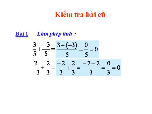 Chương III. §9. Phép trừ phân số