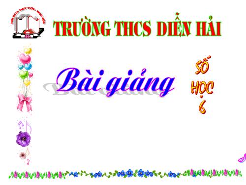 Chương III. §8. Tính chất cơ bản của phép cộng phân số