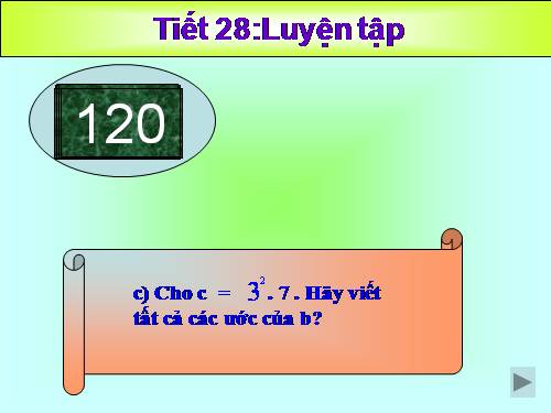 Các bài Luyện tập