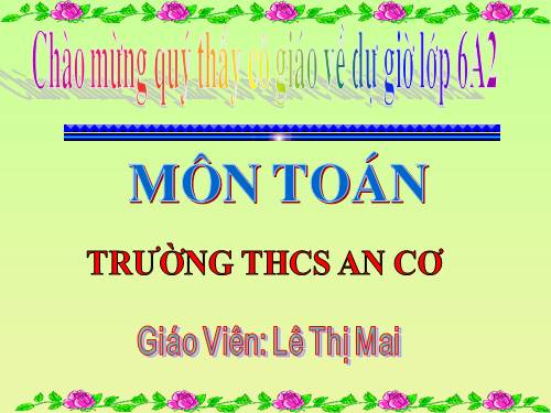 Chương III. §8. Tính chất cơ bản của phép cộng phân số