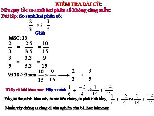 Chương III. §7. Phép cộng phân số