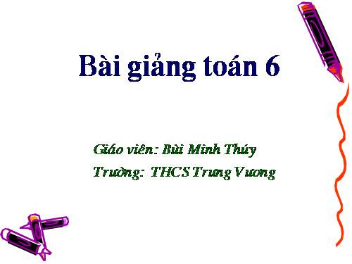 Chương I. §13. Ước và bội