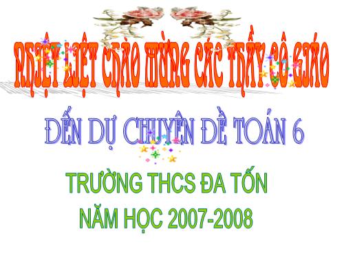 Chương I. §10. Tính chất chia hết của một tổng