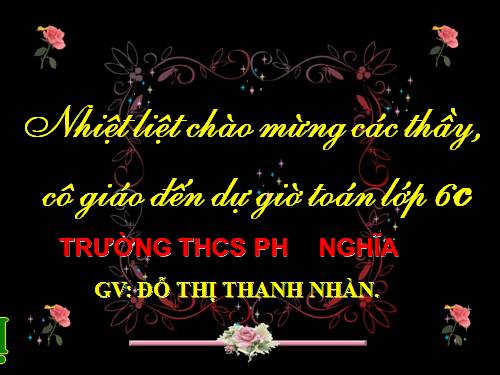 Chương I. §13. Ước và bội