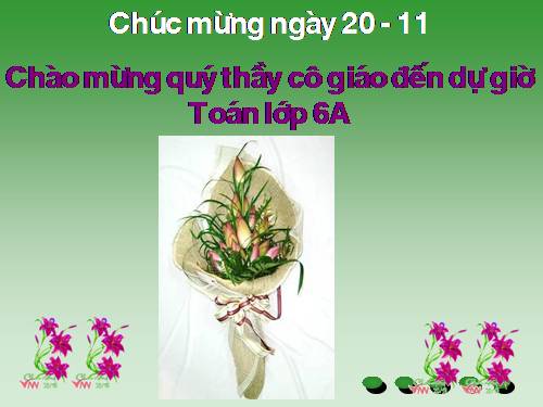 Chương I. §18. Bội chung nhỏ nhất