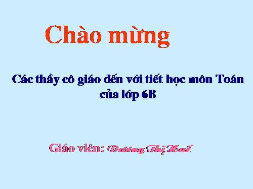 Chương I. §17. Ước chung lớn nhất