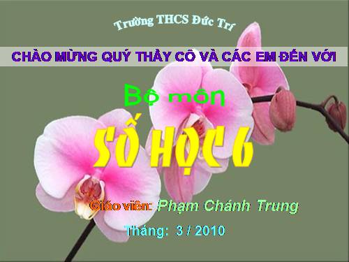 Chương III. §14. Tìm giá trị phân số của một số cho trước