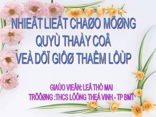 Chương III. §1. Mở rộng khái niệm phân số