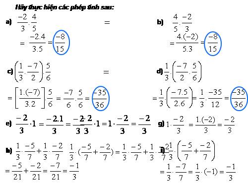 Chương III. §11. Tính chất cơ bản của phép nhân phân số