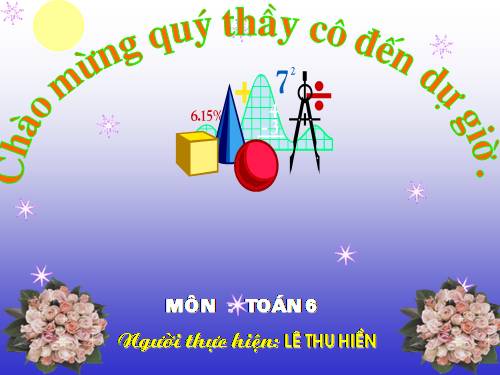 Chương II. §4. Cộng hai số nguyên cùng dấu