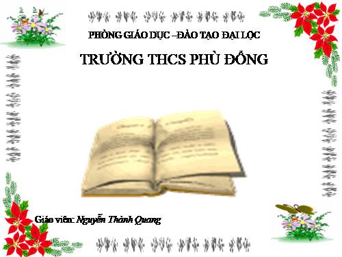 Chương III. §13. Hỗn số. Số thập phân. Phần trăm