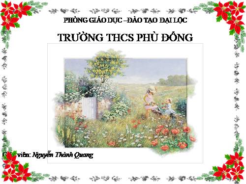 Chương III. §1. Mở rộng khái niệm phân số