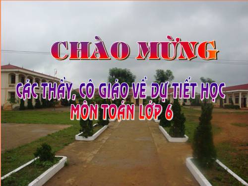 Chương I. §17. Ước chung lớn nhất