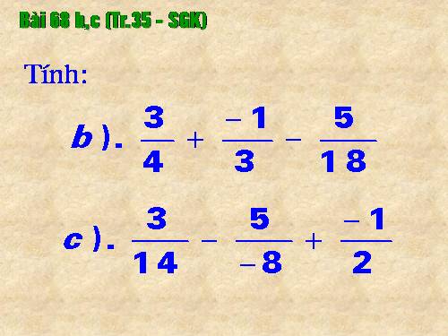 Chương III. §10. Phép nhân phân số