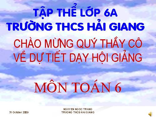 Chương I. §17. Ước chung lớn nhất