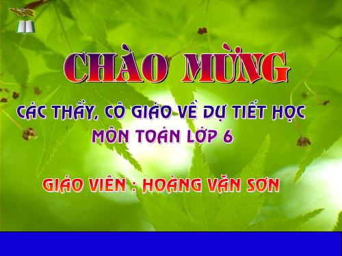 Chương I. §13. Ước và bội