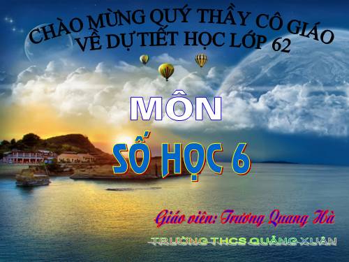 Chương I. §15. Phân tích một số ra thừa số nguyên tố