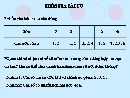 Chương I. §14. Số nguyên tố. Hợp số. Bảng số nguyên tố