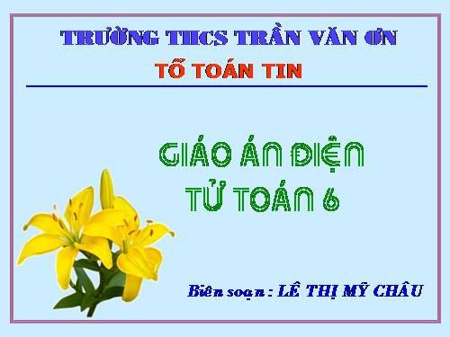 Chương I. §13. Ước và bội