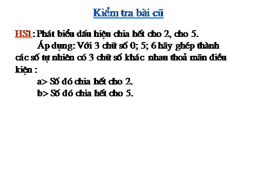 Chương I. §12. Dấu hiệu chia hết cho 3, cho 9