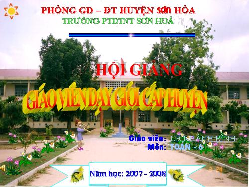 Chương II. §2. Tập hợp các số nguyên