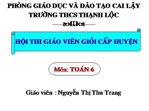 Chương II. §1. Làm quen với số nguyên âm