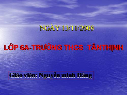 Chương I. §18. Bội chung nhỏ nhất