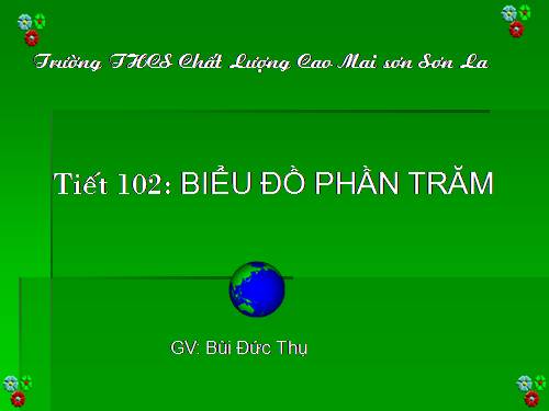 Chương III. §17. Biểu đồ phần trăm