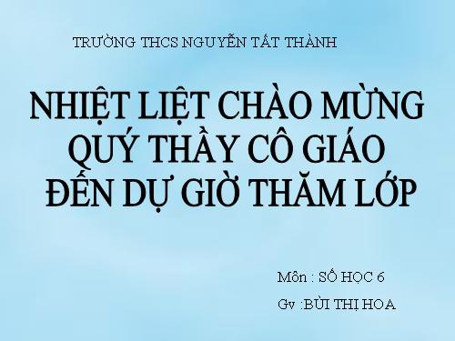 Chương III. §2. Phân số bằng nhau