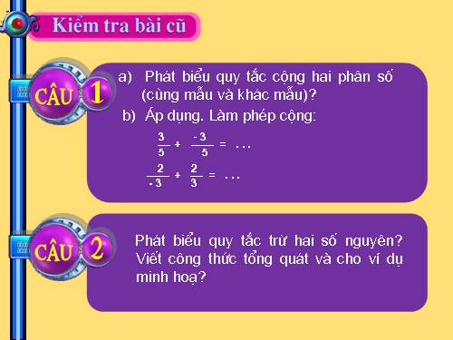 Các bài Luyện tập