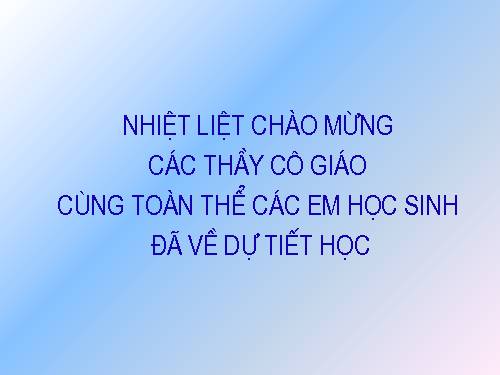 Các bài Luyện tập