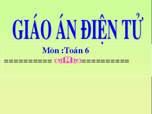 Chương III. §8. Tính chất cơ bản của phép cộng phân số