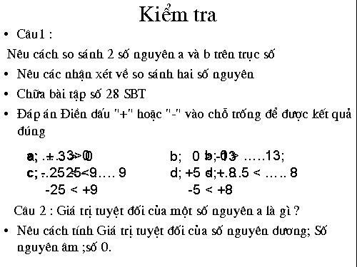 Chương II. §4. Cộng hai số nguyên cùng dấu